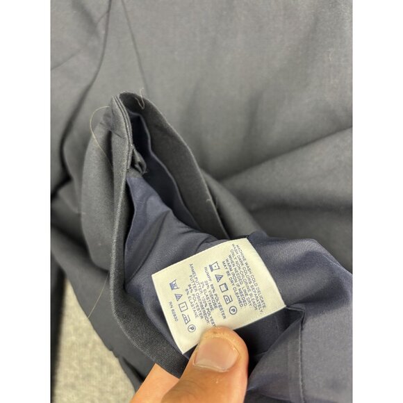 Lands End Blazer Womens 16 Navy Blue Classic Clothing Lined Button Career Work - Picture 7 of 8
